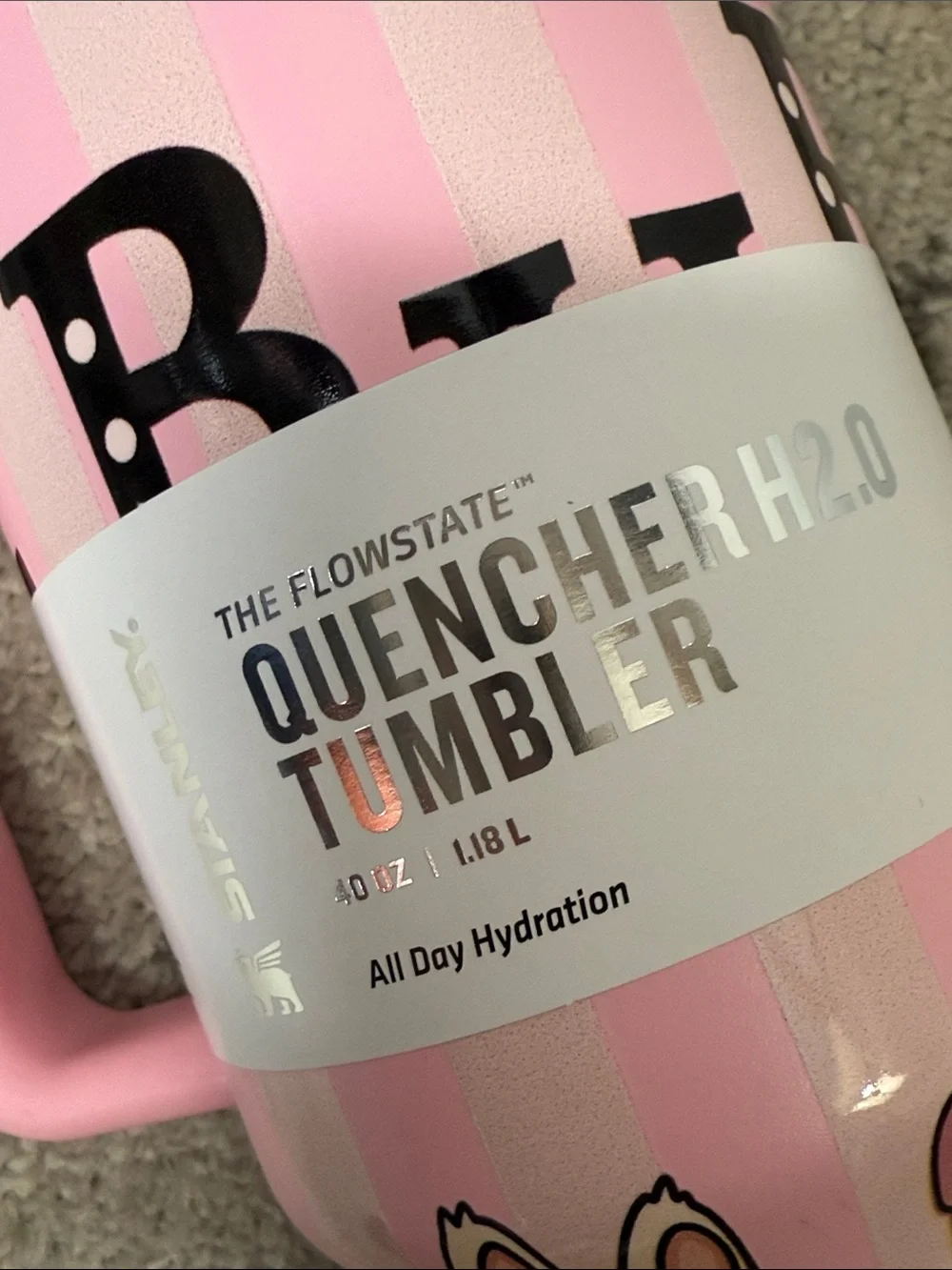 NWT Stanley FlowState Quencher Tumbler 40oz LaBuBu Pattern - Picture 7 of 7